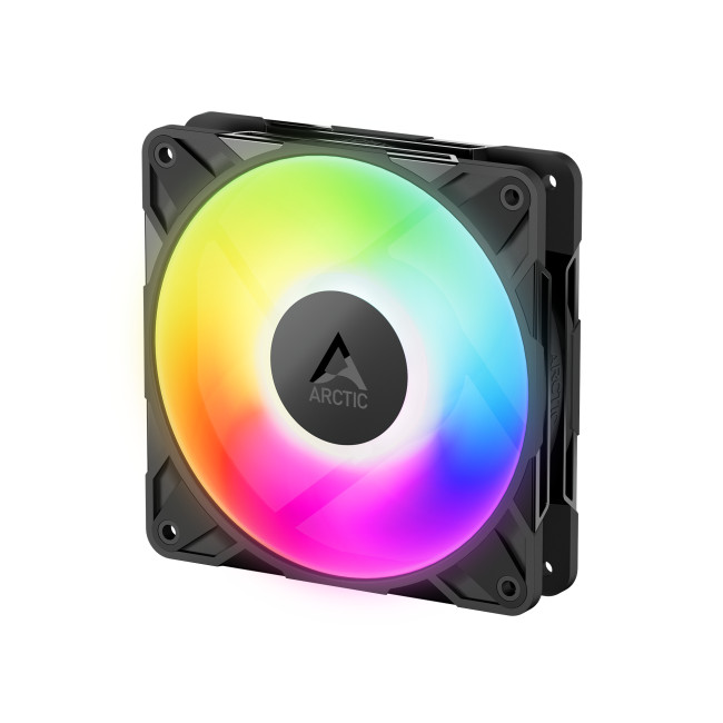Arctic P12 Pro A-RGB High Static Pressure 120mm PWM Fan - Black Triple Pack