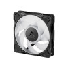 Arctic P12 Pro A-RGB High Static Pressure 120mm PWM Fan - Black Triple Pack