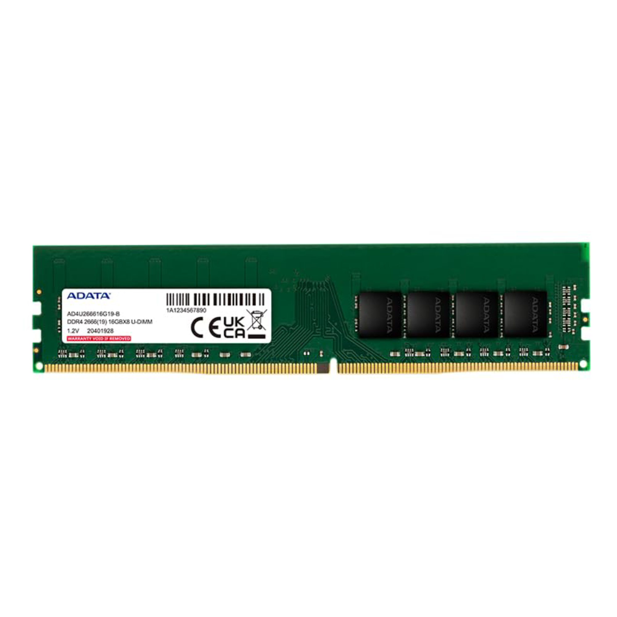 ADATA Premier AD4U266616G19-SGN 16GB (1x16GB) 2666MHz DDR4 Desktop RAM