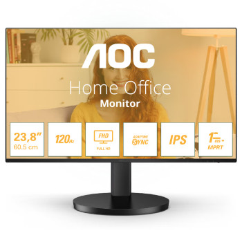AOC 24B3HA2 23.8" Full HD IPS 120Hz 1ms Adaptive Sync Monitor with Speakers