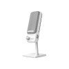 NZXT Capsule Elite Cardioid USB Gaming / Streaming Microphone - White