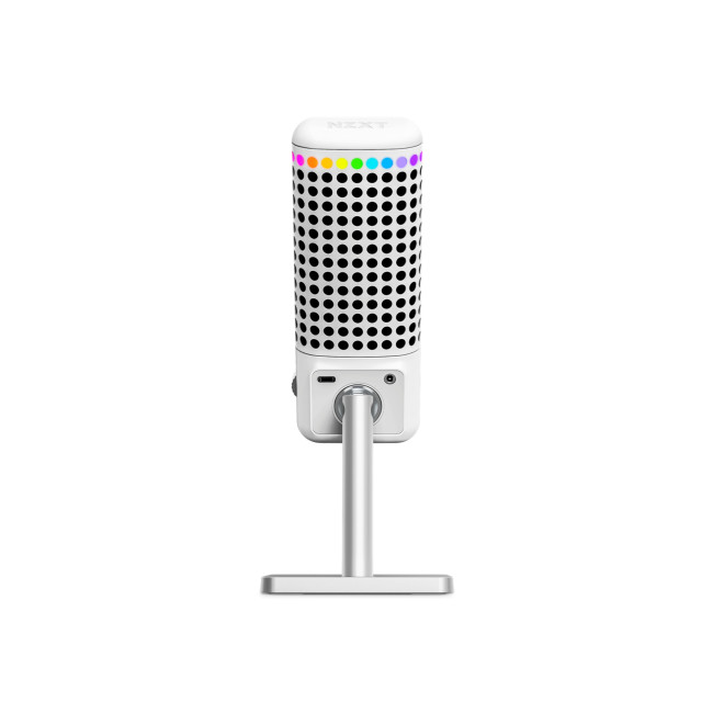 NZXT Capsule Elite Cardioid USB Gaming / Streaming Microphone - White