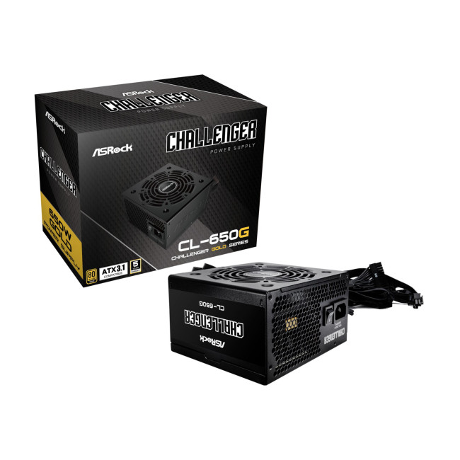 Asrock Challenger 650G 650W ATX 80 PLUS Gold PSU Power Supply