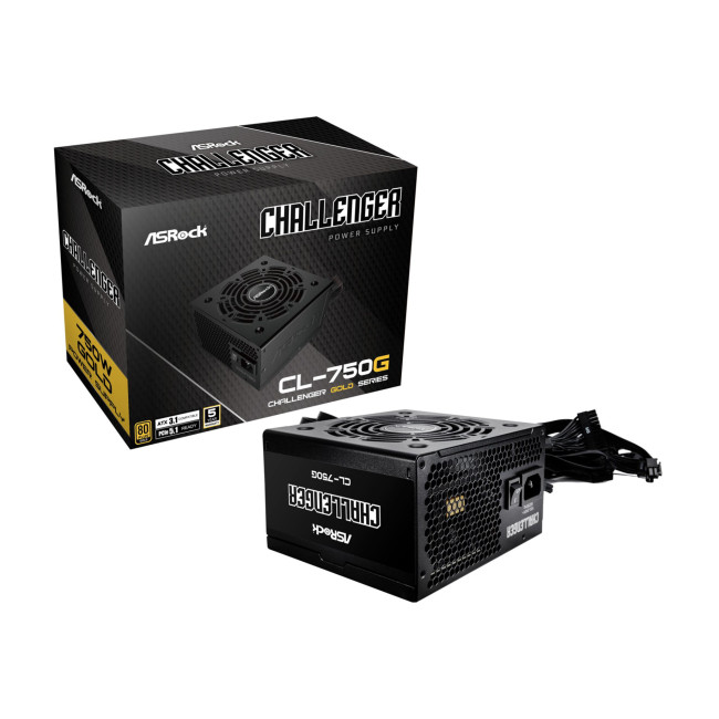 Asrock Challenger 750G 750W ATX 80 PLUS Gold PSU Power Supply