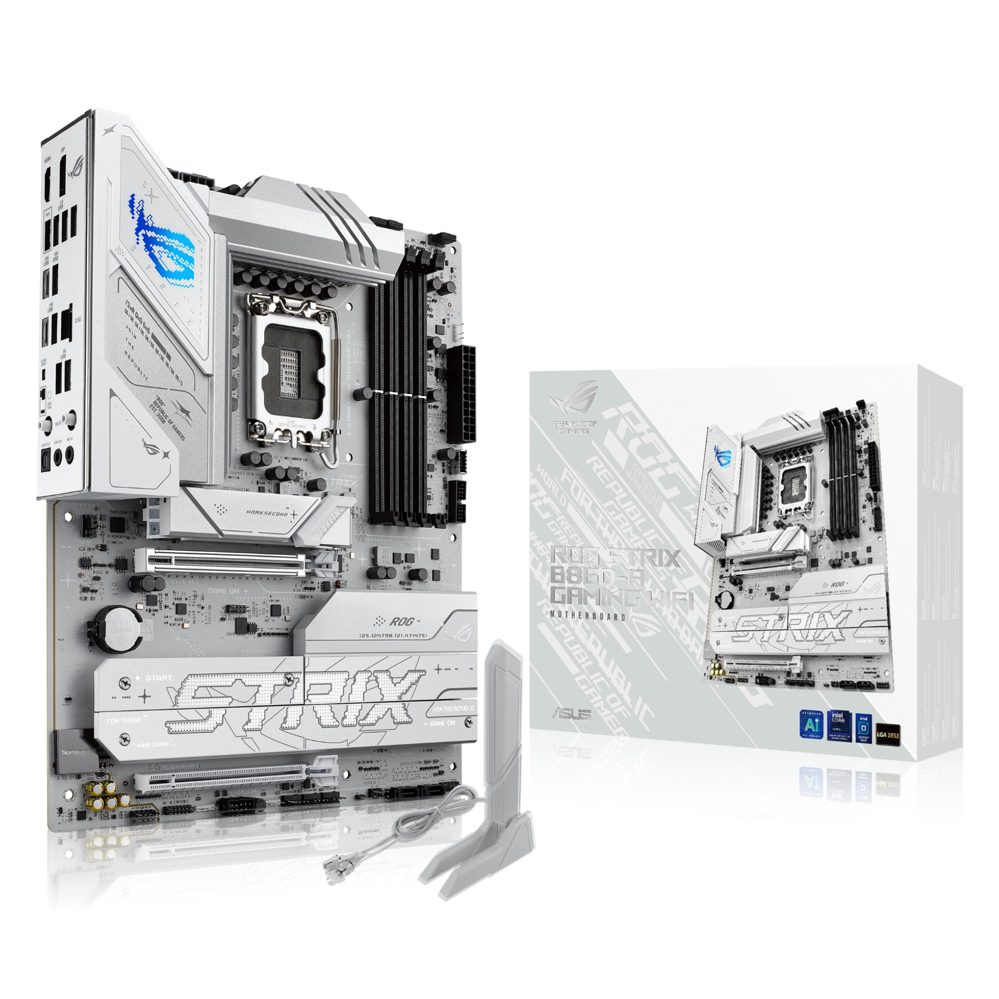 ASUS ROG STRIX B860-A GAMING WIFI DDR5 ATX LGA 1851 Motherboard
