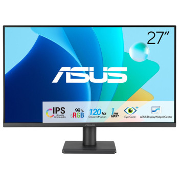 ASUS VA279HG 27" IPS Full HD 120Hz 1ms EyeCare Gaming Monitor - Black