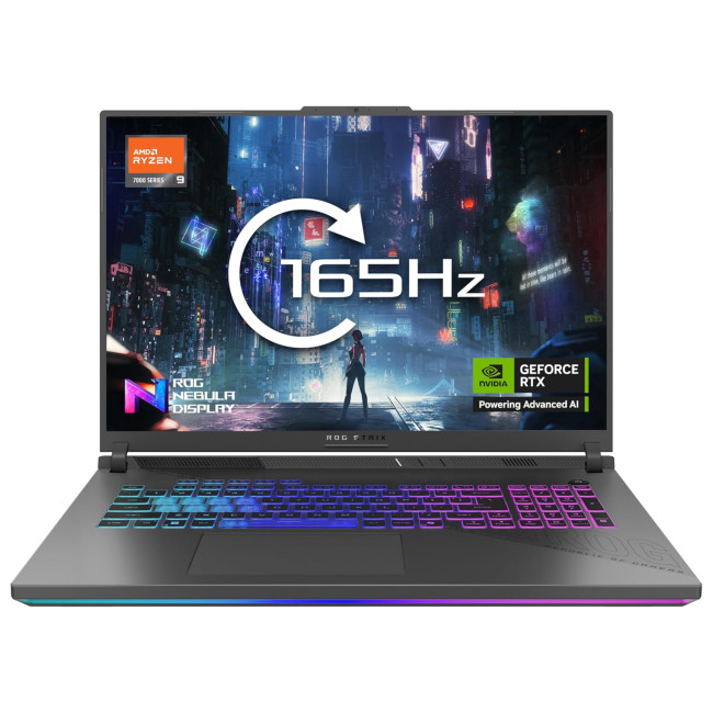 ASUS ROG Strix G16 G614PP-RV021W AMD Ryzen 9 8940HX 32GB RAM 1TB SSD RTX 5070 16" WUXGA IPS 165Hz Windows 11 Home Gaming Laptop