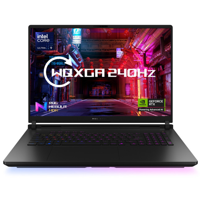 ASUS ROG Strix SCAR G835LX-SA009W Intel Core Ultra 9 275HX 64GB RAM 2TB SSD Geforce RTX 5090 18" WQXGA Windows 11 Home Gaming Laptop