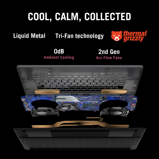 ASUS ROG Zephyrus G16 GA605KH-QR017W AMD Ryzen AI 7 350 32GB RAM 1TB SSD RTX 5050 16" OLED Windows 11 Home Gaming Laptop