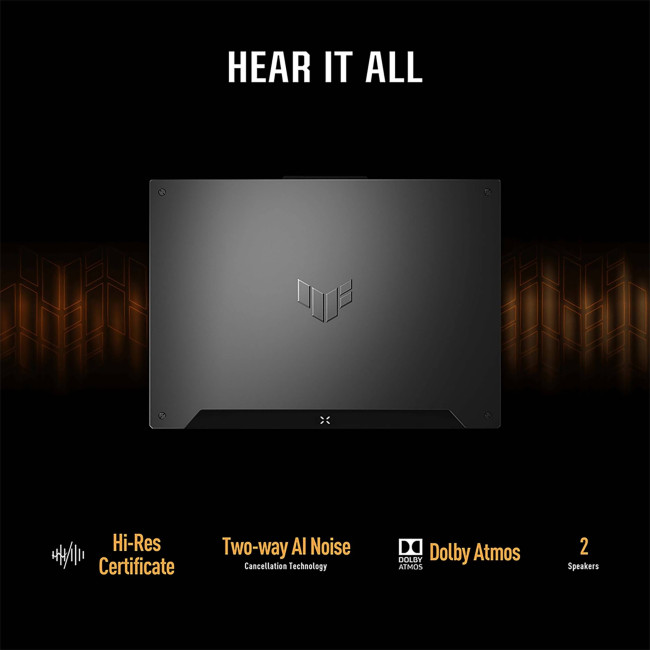 Refurbished ASUS TUF Gaming A15 FA507UV AMD Ryzen 9 8945H 16GB RAM 1TB SSD 15.6" 144Hz RTX 4060 Windows 11 Home Laptop