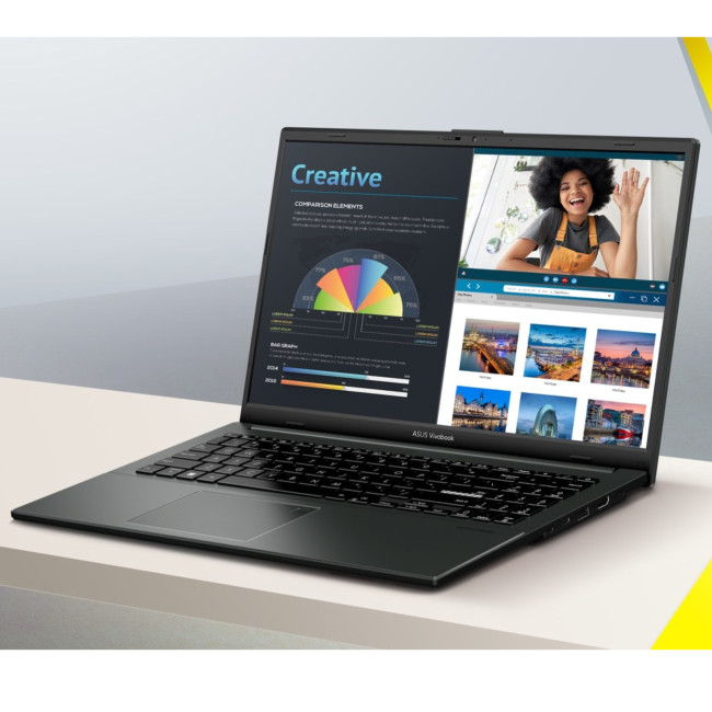 Refurbished ASUS VivoBook Go 15 E1504FA AMD Ryzen 3 7320U 4GB RAM 128GB SSD 15.6" Windows 11 Home S Laptop