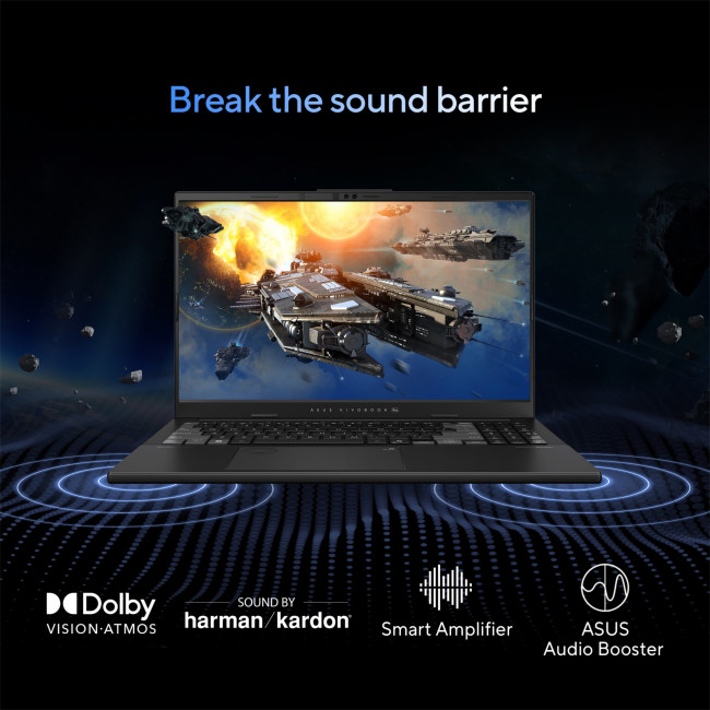 Refurbished ASUS VivoBook Pro 15 OLED N6506CU Intel Core Ultra 9 285H 16GB RAM 1TB SSD 15.6" RTX 4050 Windows 11 Home Laptop