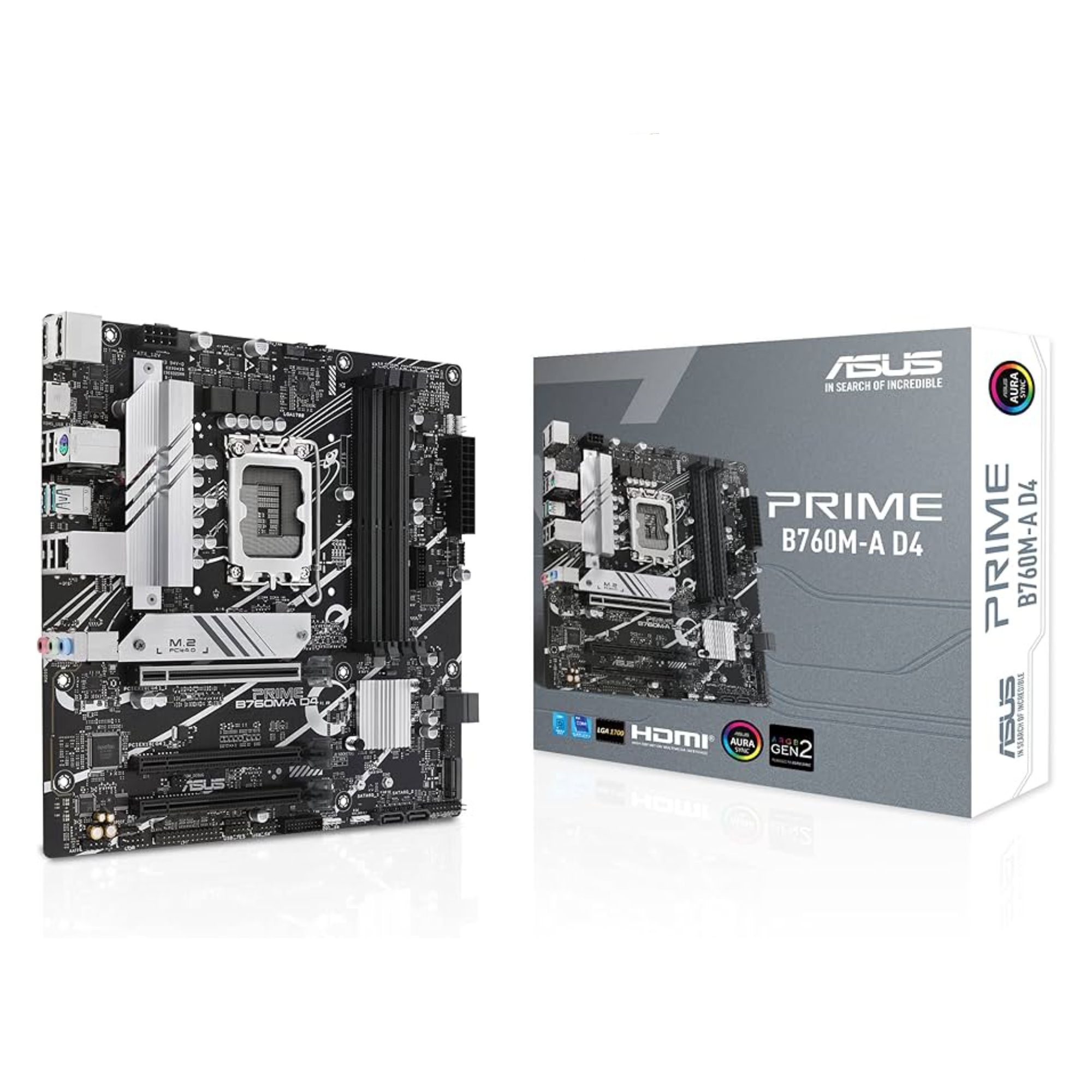 ASUS PRIME B760M-A Intel B760 Micro ATX LGA 1700 Motherboard