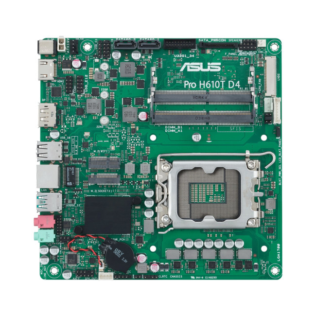 ASUS Pro H610T D4-CSM Intel H610 LGA 1700 Mini ITX Motherboard