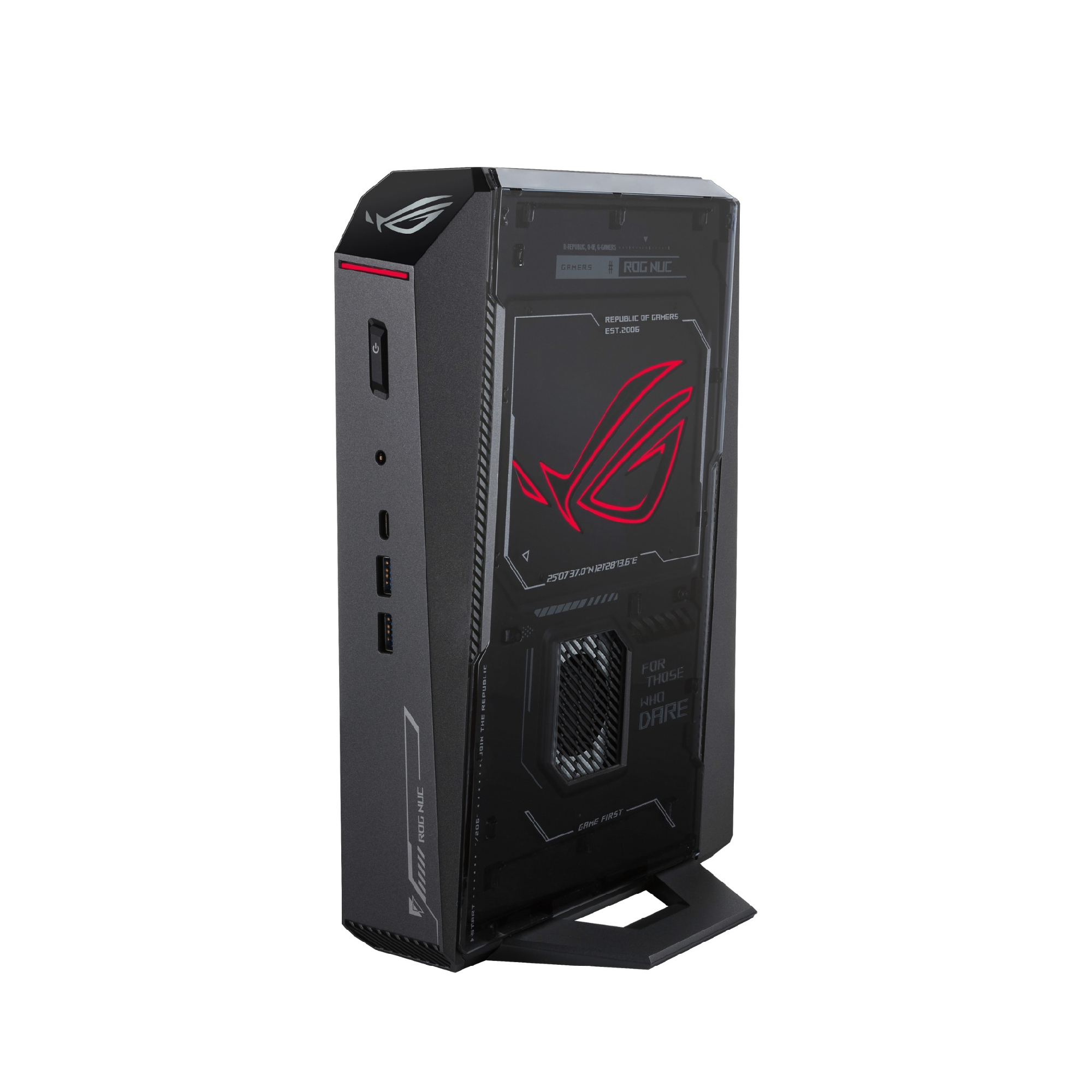 Asus Black Rog Nuc Rnuc15jnk9x389a3 Intel Core Ultra 9 275Hx 32Gb Ram 1Tb Ssd Windows 11 Home Mini Gaming Desktop Pc