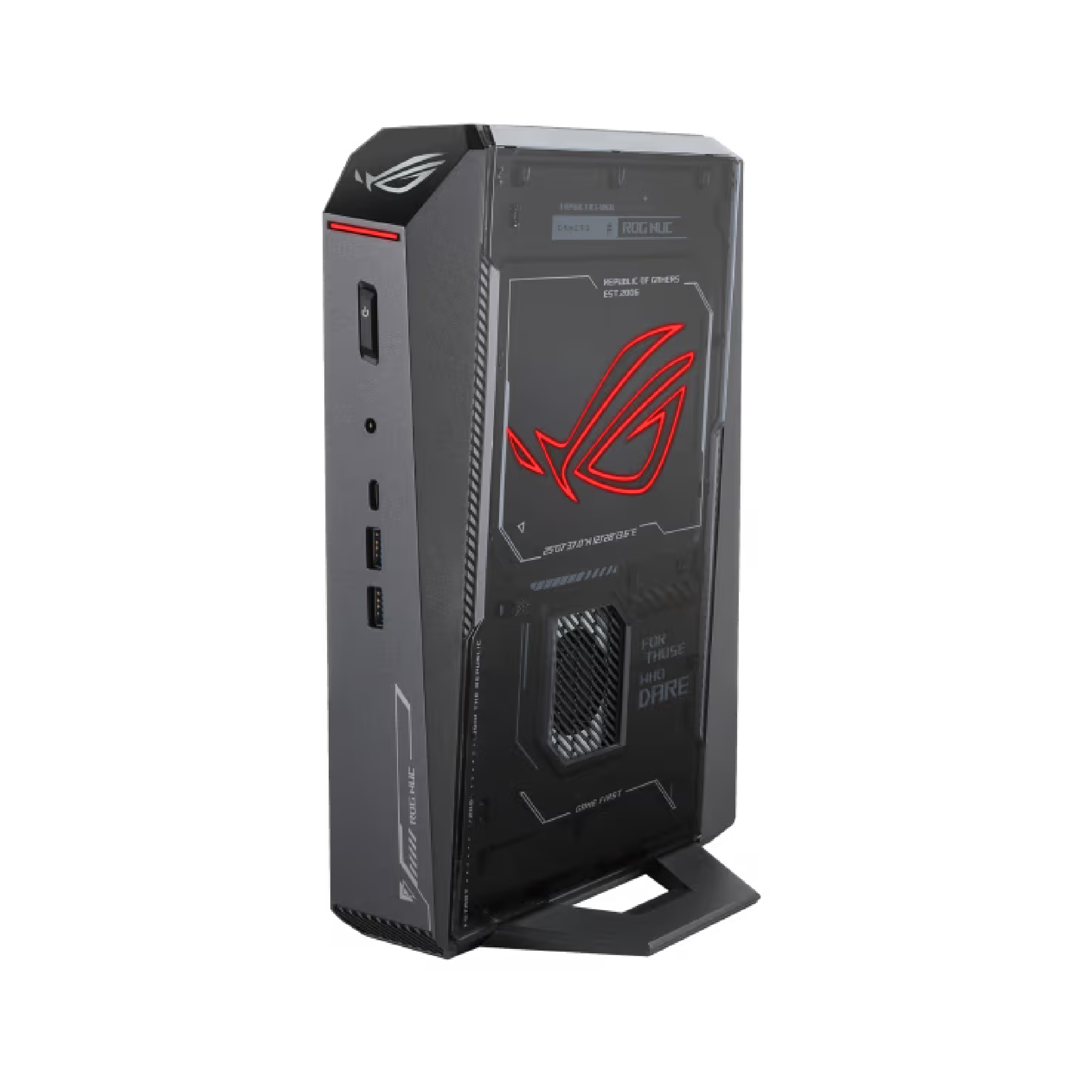 ASUS ROG NUC RNUC15JNK9X28AA3 Intel Core Ultra 9 275HX 32GB RAM 2TB SSD Windows 11 Home Mini Gaming Desktop PC - Black