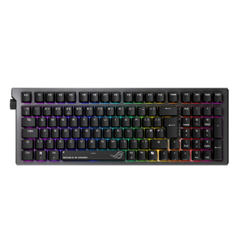 ASUS ROG Strix Morph 96 Wireless Mechanical Tri-Mode RGB Gaming Keyboard - Black