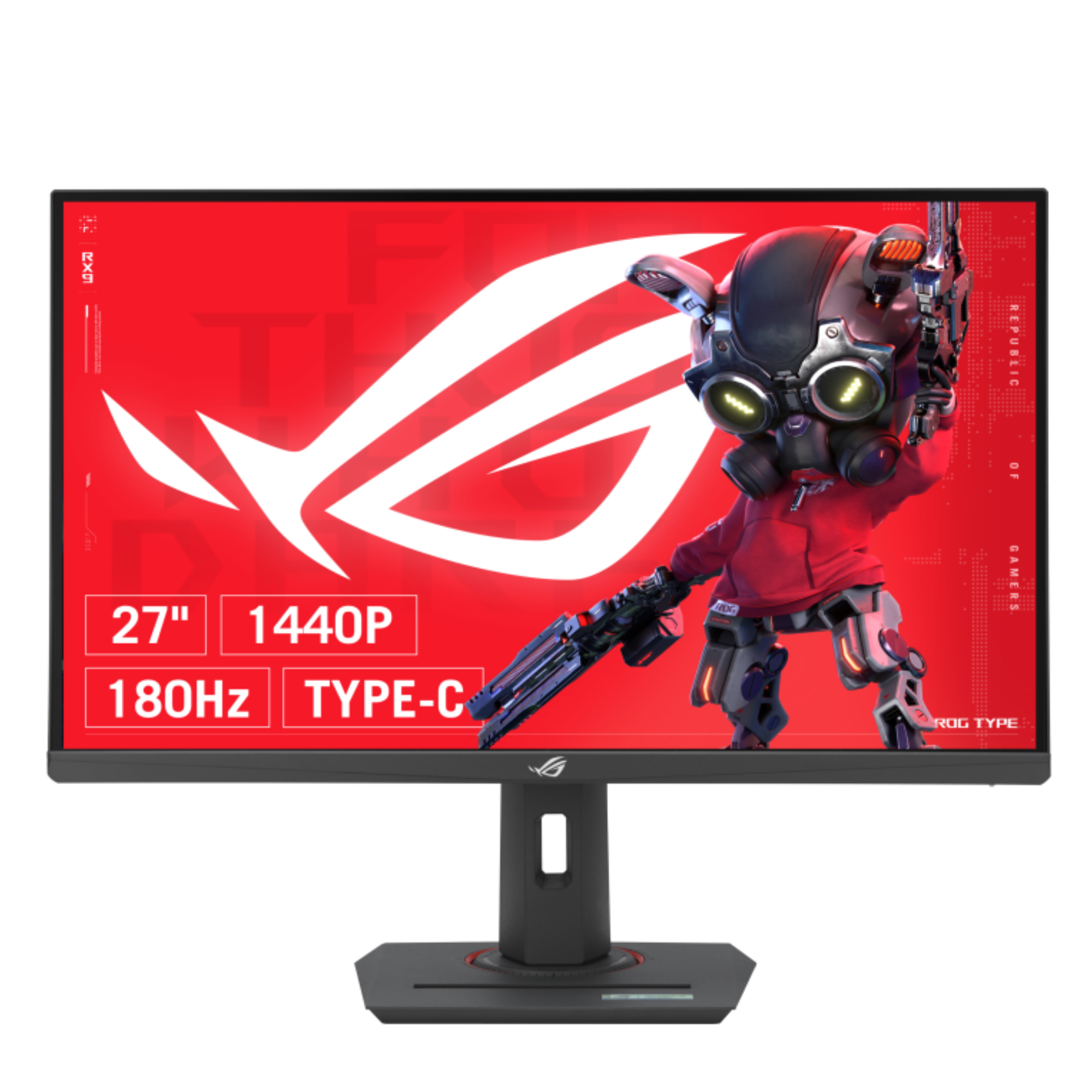 ASUS ROG Strix XG27ACMS 27" Quad HD 320Hz 0.3ms USB-C LCD Height Adjustable Gaming Monitor