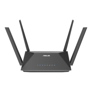 ASUS RT-AX52 (AX1800) WiFi 6 Dual Band Extendable Router Black
