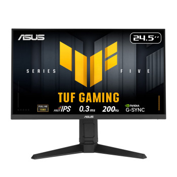 ASUS TUF Gaming VG259QL5A 24.5" LED Full HD 165Hz 1ms Height Adjustable Gaming Monitor with Speakers