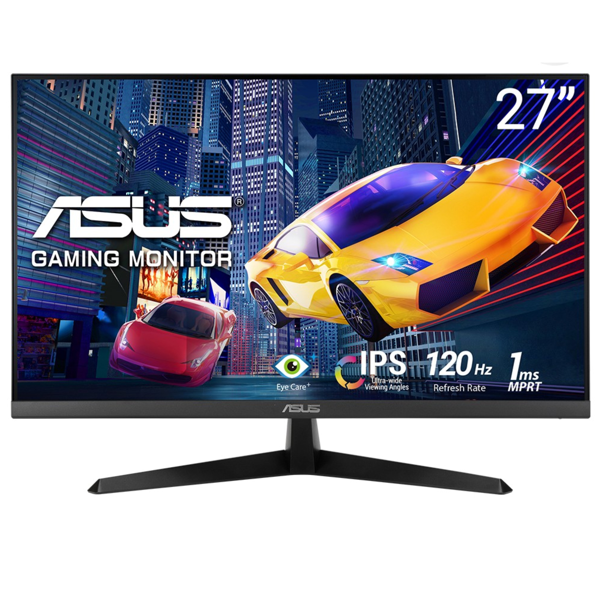 Asus Black Vy279hgr 27" Full Hd Ips 120Hz 1Ms Adaptive-Sync Eye Care Gaming Monitor
