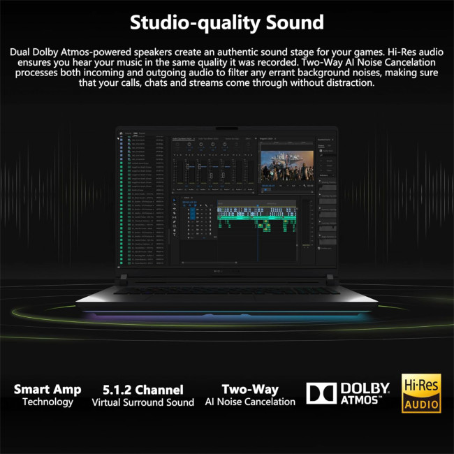 ASUS ROG Strix G18 G815LM-S9008W Intel Core Ultra 9 275HX 32GB RAM 1TB SSD RTX 5060 18" WQXGA IPS 240Hz Windows 11 Home Gaming Laptop