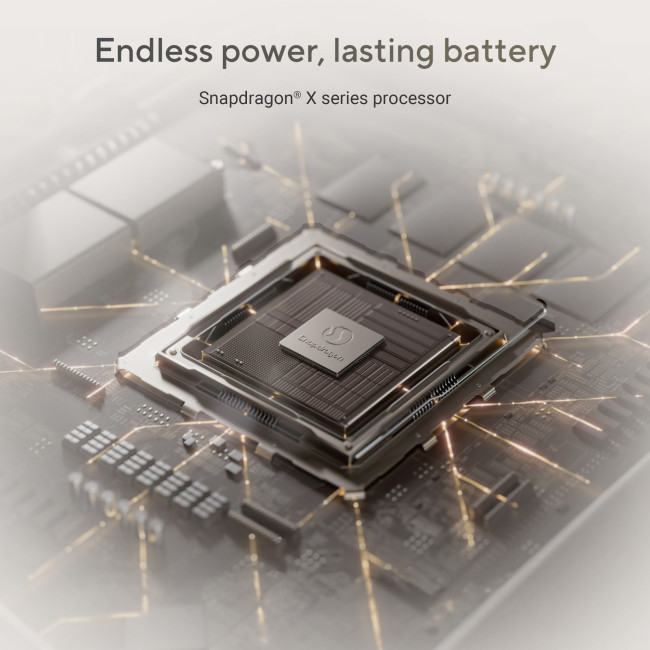 ASUS ZenBook A14 UX3407QA-QD244W laptop Snapdragon X X126100 16GB RAM 1TB SSD 14" Windows 11 Home Laptop