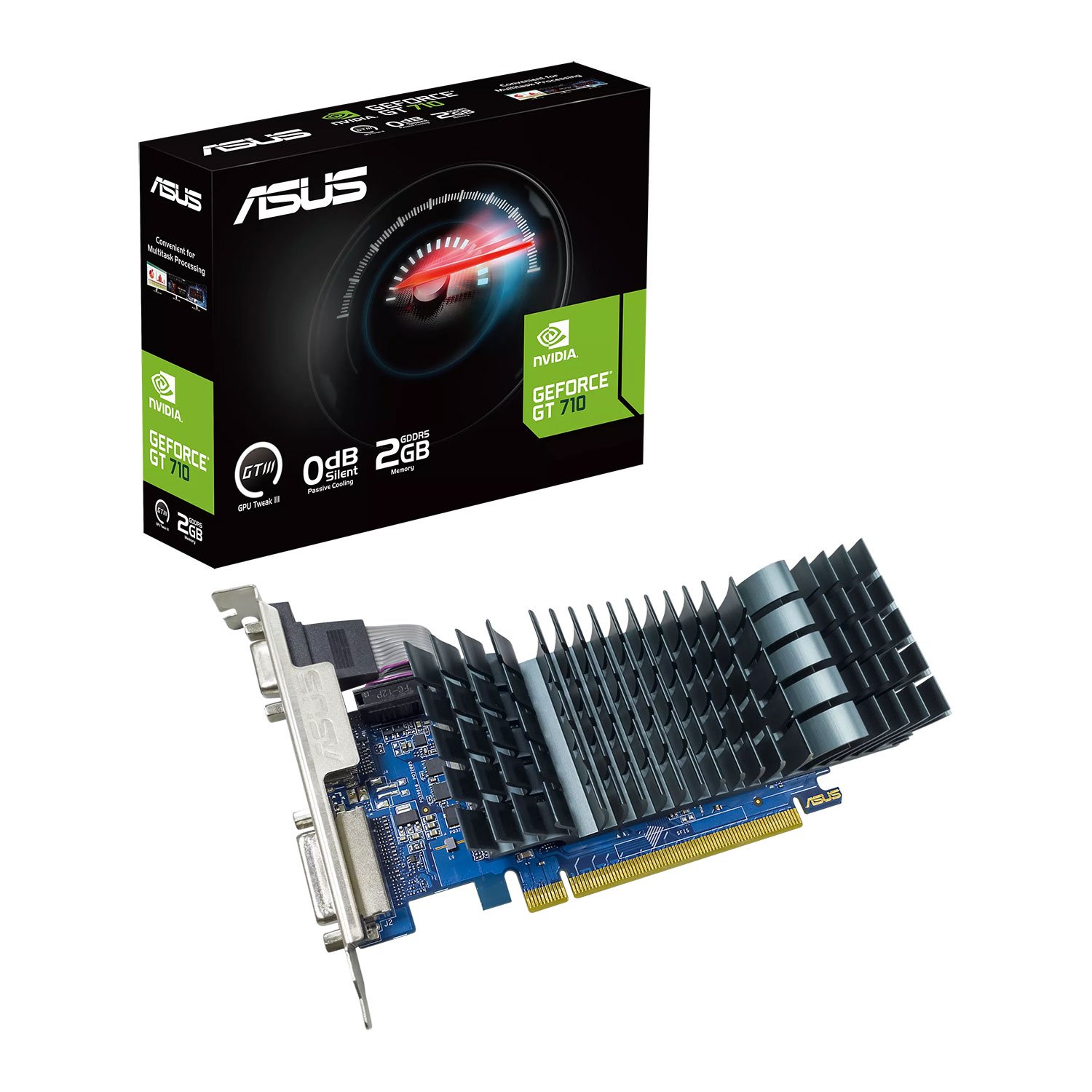 Refurbished ASUS GeForce GT 710 EVO 2GB Graphics Card