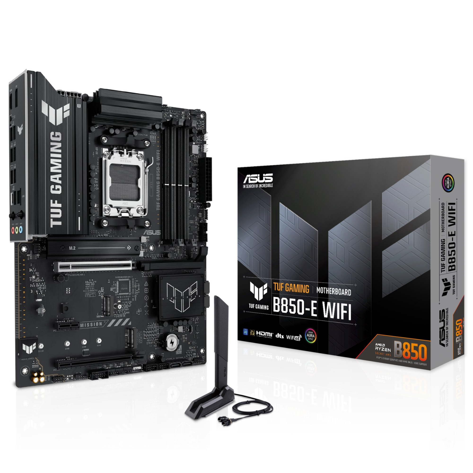 ASUS TUF GAMING B850-E WIFI DDR5 ATX Socket AM5 Motherboard