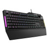 ASUS TUF Gaming K1 RGB Keyboard Spill Resistant USB Black
