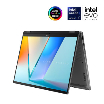 ASUS VivoBook 14 Flip TP3407SA-QL010W Intel Core Ultra 7 256V 16GB RAM 1TB SSD 14" Touchscreen Windows 11 Home 2-in-1 Laptop