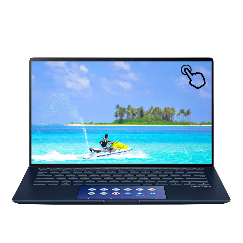 Refurbished ASUS ZenBook UX434FAC-AI247T Intel Core i7-10510U 16GB RAM 512GB SSD+32GB Optane 14" Touchscreen Windows 10 Home Laptop