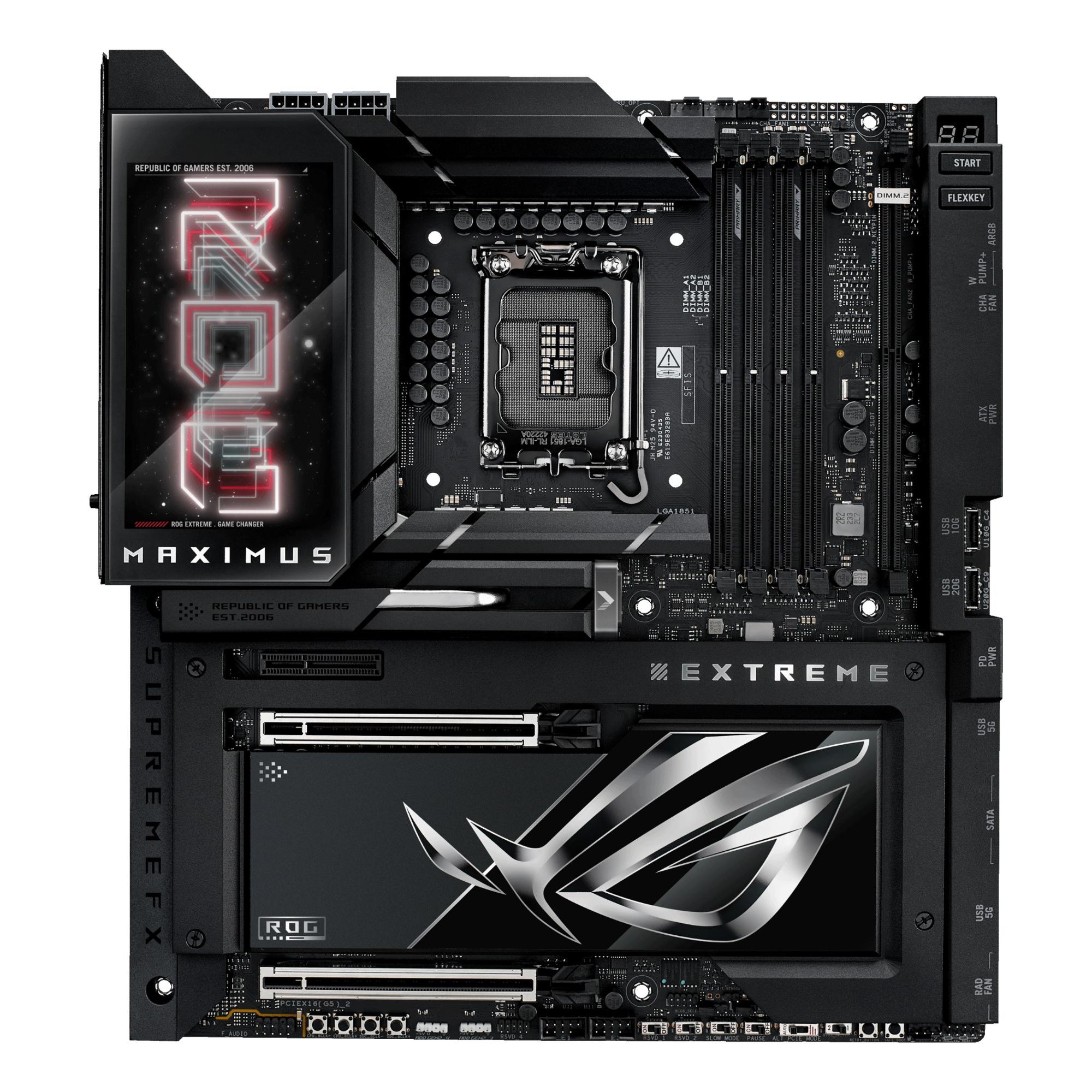 New Open Box ASUS ROG Maximus Z890 EXTREME Intel Z890 LGA 1851 DDR5 Wi-Fi 7 ATX Motherboard
