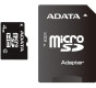 Adata 4GB Standard MicroSDHC Memory Card with SD Adapter Class 2 Fast Speed