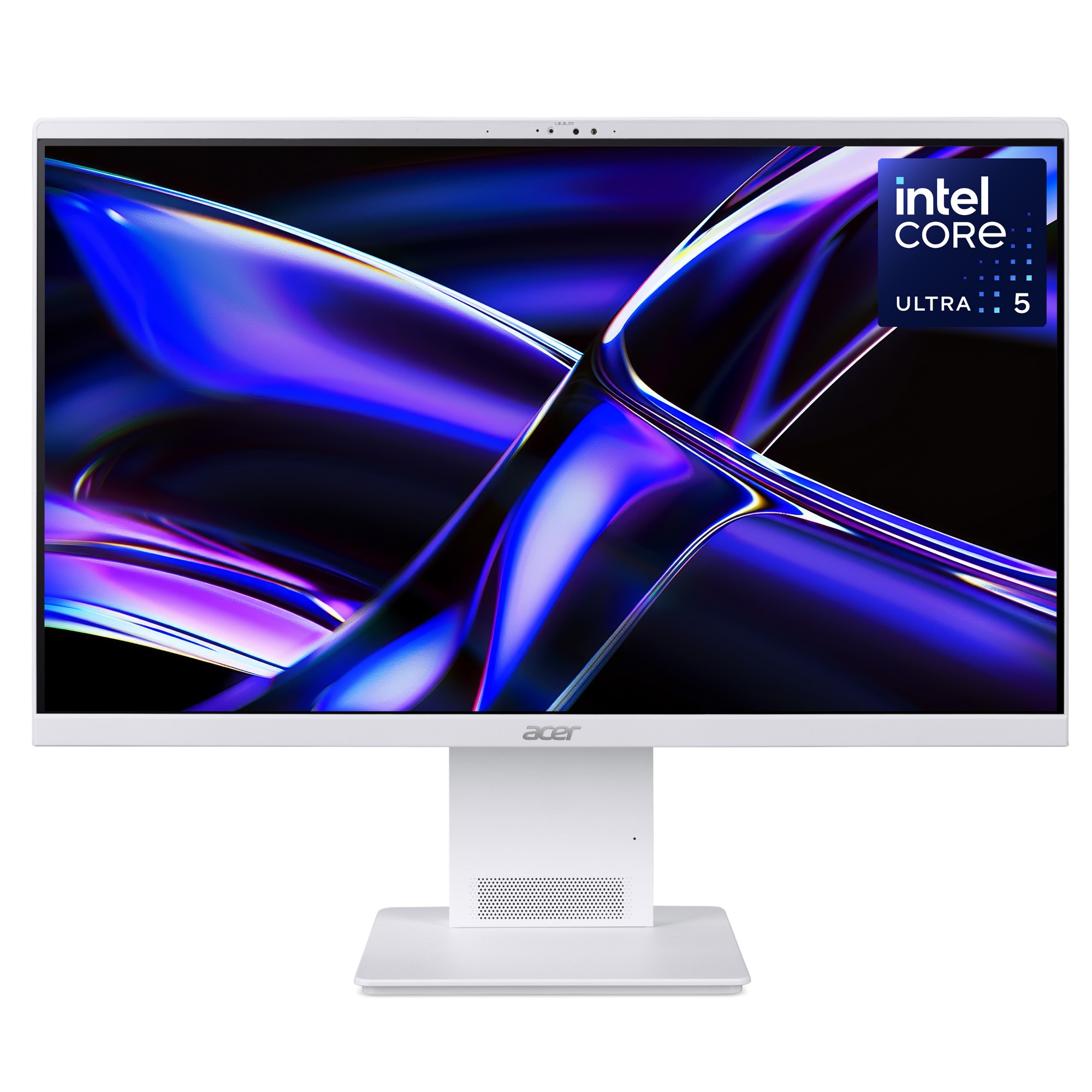 Acer Aspire S24-B Intel Ultra 5 226V 16GB RAM 512GB SSD 23.8" Quad HD Windows 11 Home All-in-One Desktop - White