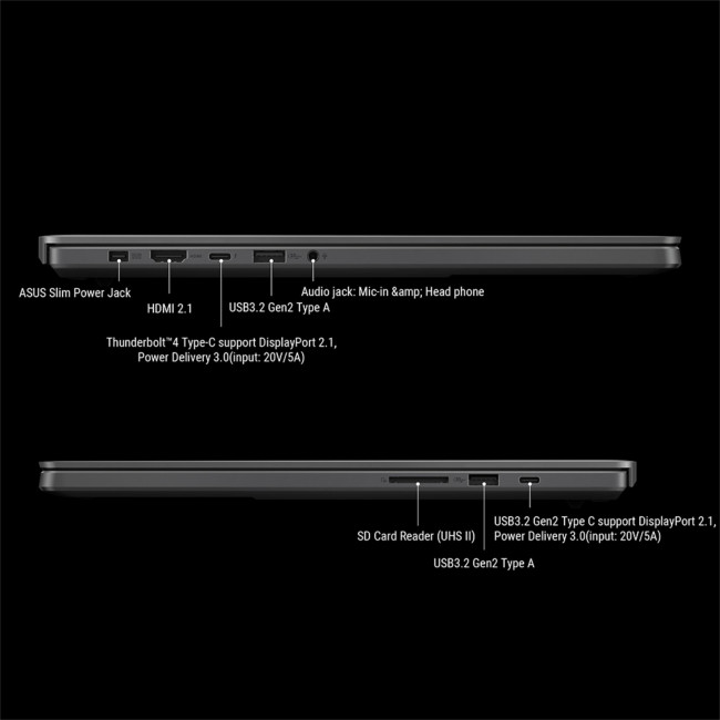 ASUS ROG Zephyrus G16 GU605CR-QR102W Intel Core Ultra 9 285H 32GB RAM 1TB SSD RTX 5070 Ti 16" 2.5K OLED 240 Hz Windows 11 Home Gaming Laptop