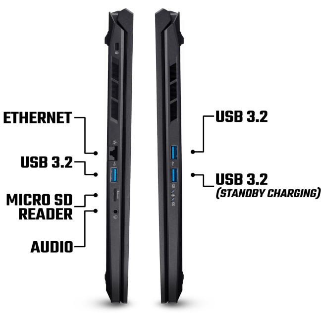 AMD Ryzen 7 260 16GB RAM 1TB SSD NVIDIA  RTX 5070 16" WUXGA IPS 180 Hz Windows 11 Home Gaming Laptop