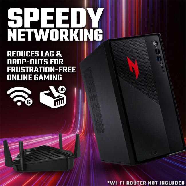 Acer Nitro N20 Intel Core i5-13420H 16GB RAM 512GB SSD RTX 3050 Windows 11 Home Gaming Desktop PC