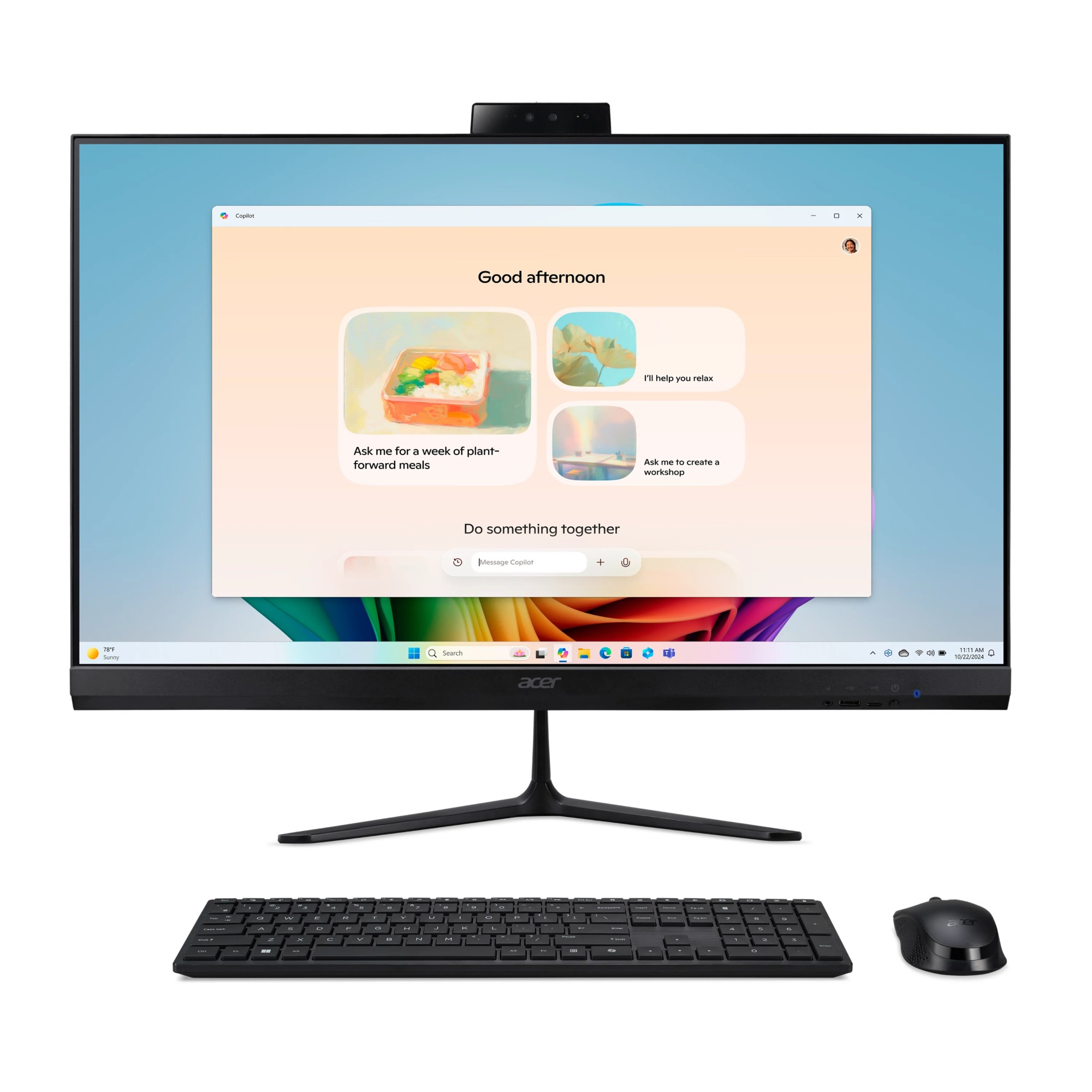 Acer Aspire C27-B AMD Ryzen 7-350 16GB RAM 1TB SSD 27" Full HD Windows 11 Home All-in-One Desktop PC