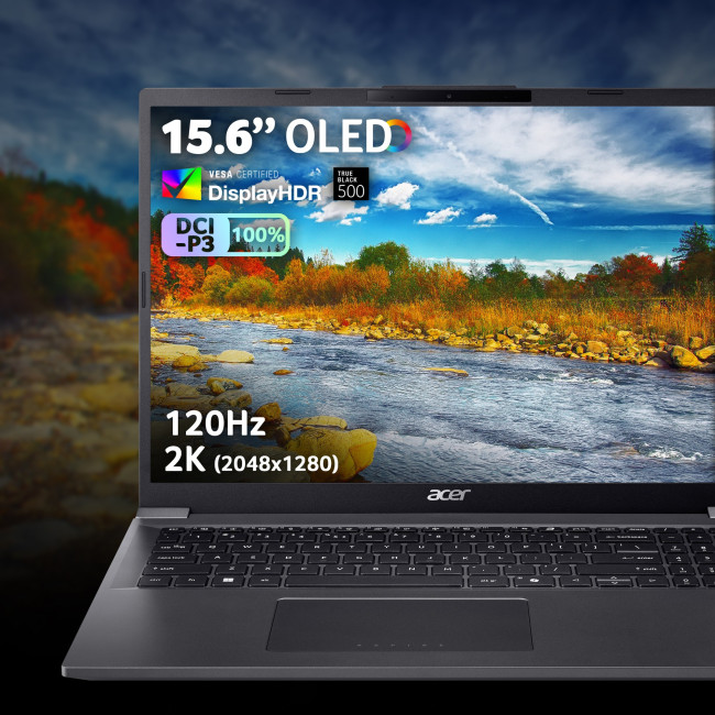 Acer Aspire 16 A16-71M NX.J5LEK.003 Intel Core Ultra 5 125H 16GB RAM 512GB SSD 16" WUXGA+ OLED Windows 11 Home Laptop