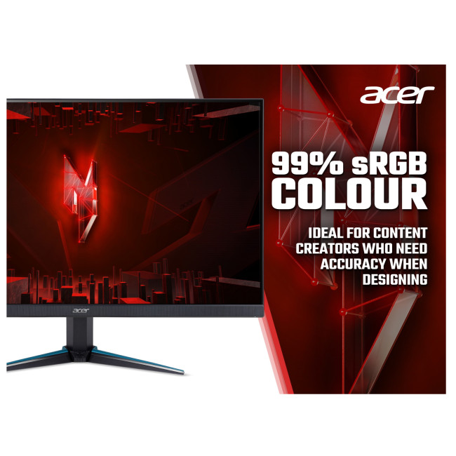 Acer Nitro VG0-VG270K 27" IPS 4K UHD 60Hz 4ms Buit in Speakers Gaming Monitor