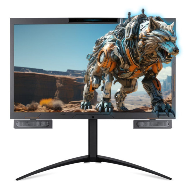 Acer Spatial Labs View PSV27-2 27" AHVA 4K UHD 160Hz 5ms Height Adjustable Monitor with Speakers