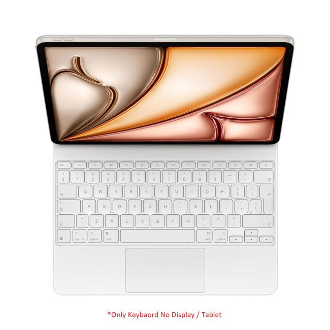 Refurbished Apple M3 Magic Keyboard and Folio Case Designed for 13" iPad Air USB Type-C