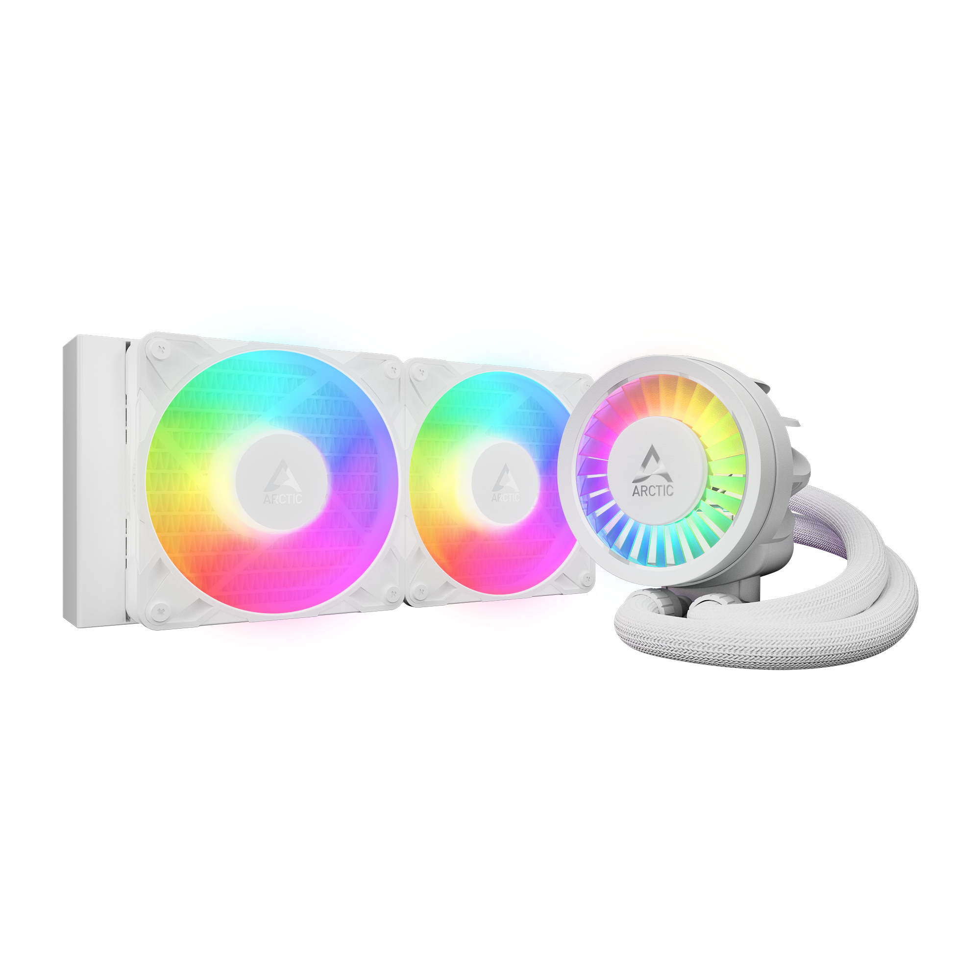 Arctic White Liquid Freezer Iii Pro 240 A-Rgb Aio Liquid Cpu Cooler