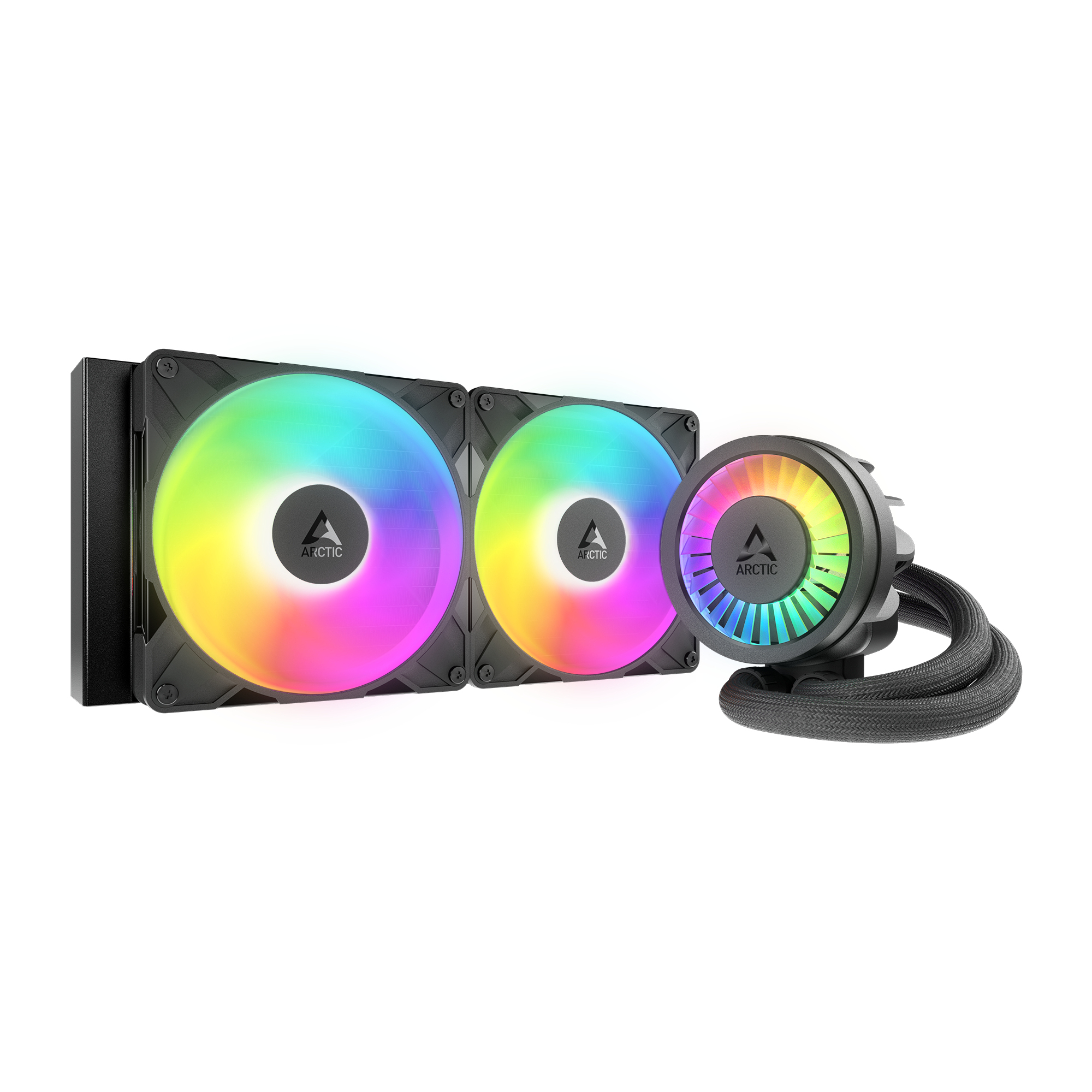 Arctic Black Liquid Freezer Iii Pro 280 Argb Intel/Amd Aio Liquid Cooler