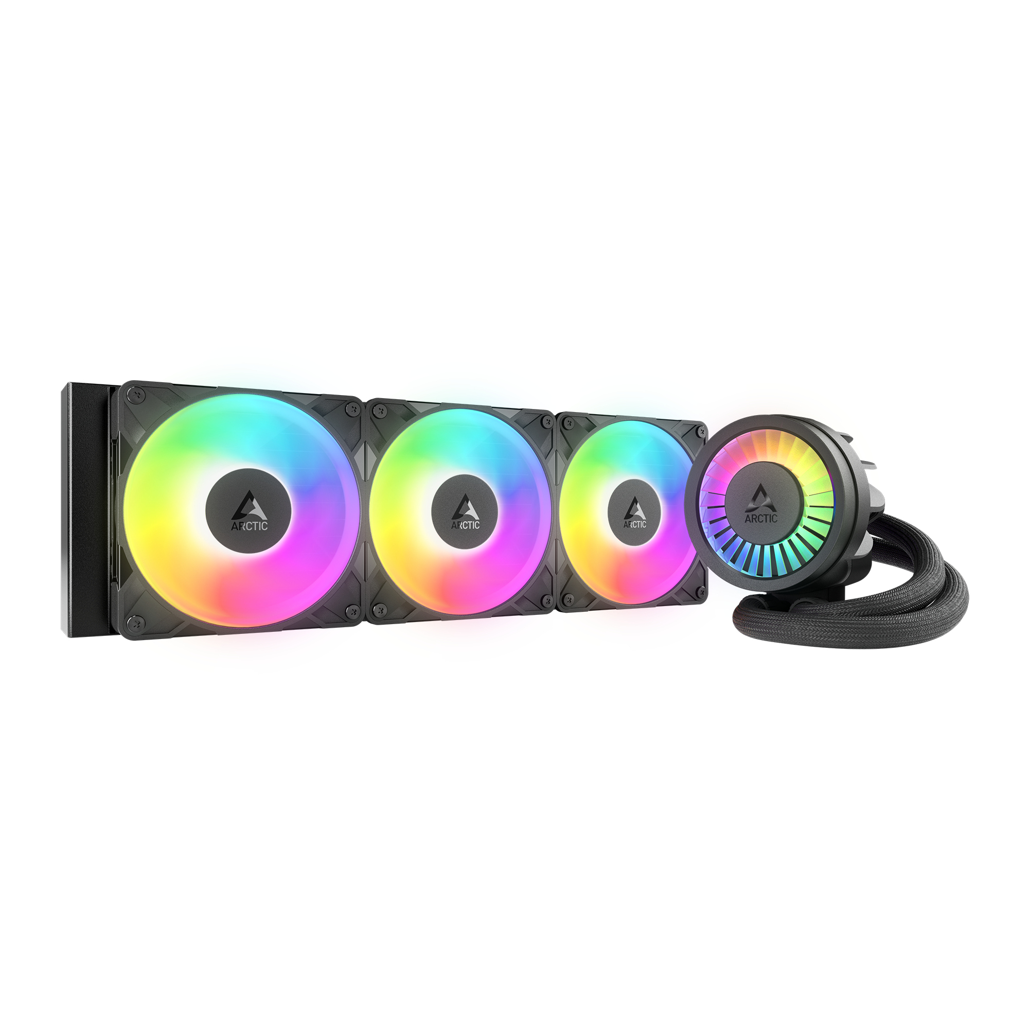 Arctic Black Liquid Freezer Iii Pro 360 Argb Intel/Amd Aio Liquid Cooler
