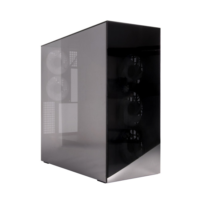 Arctic Xtender ARGB Mirror Tempered Glass Mid Tower PC Case - Black