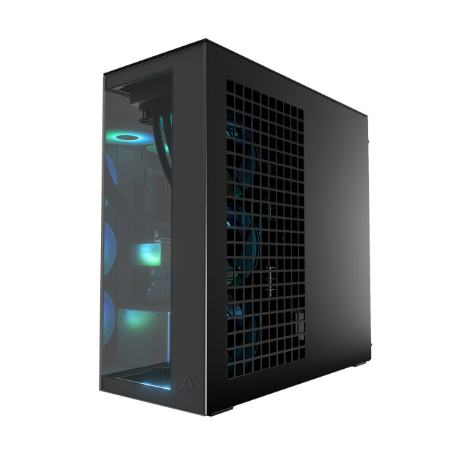 Arctic Xtender ARGB Mirror Tempered Glass Mid Tower PC Case - Black