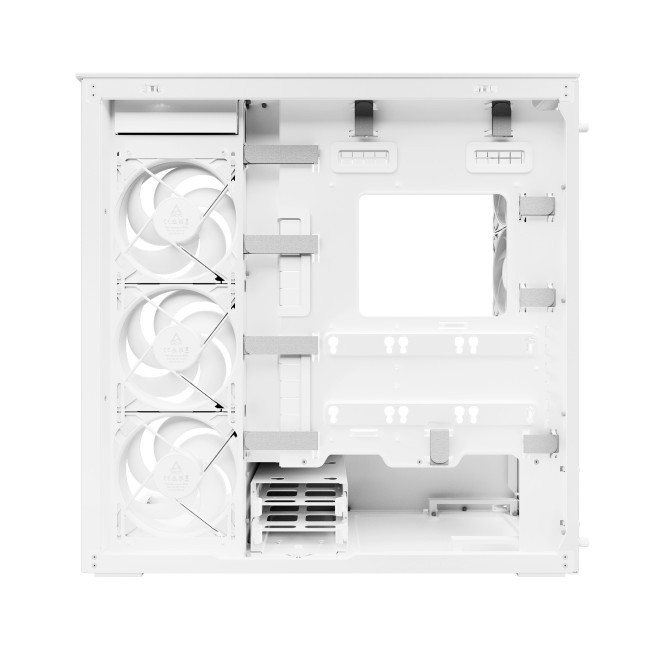 Arctic Xtender ARGB Tempered Glass w/ Vertical GPU Mount Mid Tower PC Case - White