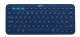 Logitech K380 Wireless Bluetooth Multi-Device Keyboard Compact Space Design Blue